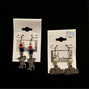 Ole Miss Earrings
